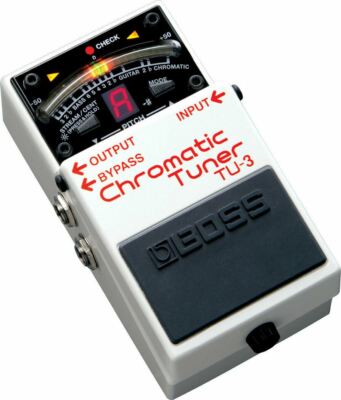 Boss TU-3 Chromatic Tuner Pedal with Bypass 761294409664| eBay