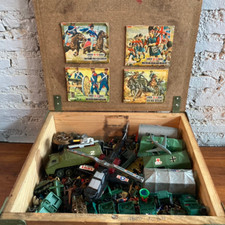 Large collection of vintage Britain's Limited model soldier.