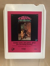 Dawn/Tony Orlando-What Are You Doing Sunday -8 Track Tape-Untested
