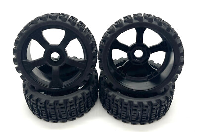A Team Rims Team Corally SPARK XB6 - TIRES & Wheels (Xprit tyres black rims C-00285 ...
