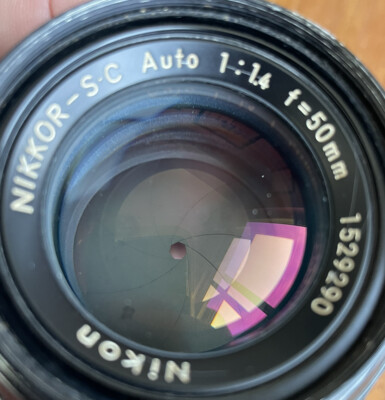 Nikon Nikkor SC 50mm f1.4 Non-Ai Prime Lens | eBay