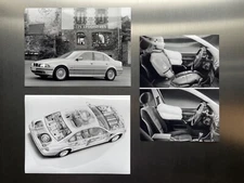 3 x Original BMW 5 Series Large Format Press Photographs