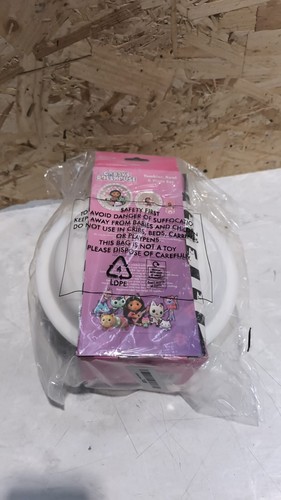 Gabby's Dollhouse 3-Piece Kids Tableware Set – Plate, Bowl and Cup, Pink, Age 2+ - Picture 4 of 8