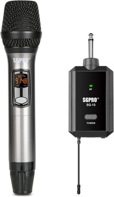 Multiple-Purpose Wireless Microphone Set Compact Receiver Mute Function Battery 