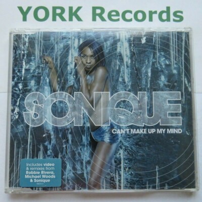 SONIQUE - Can't Make Up My Mind - Excellent Con CD Single Serious 9807217