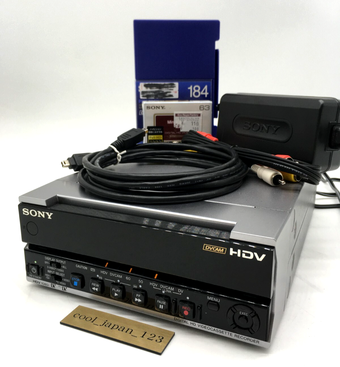 SONY HVR-M15J HDV 1080i Video Cassette Recorder NTSC/PAL