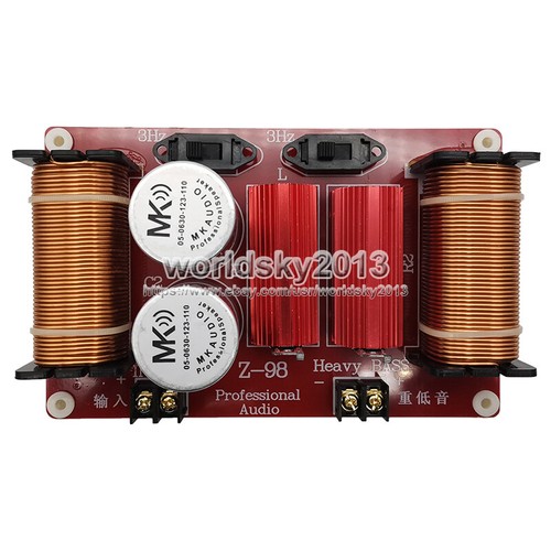 1x 500W 1-Wege Super Bass Lautsprecher Frequenzteiler Frequenzweiche 1-Sub-Bassfilter - Bild 4 von 7