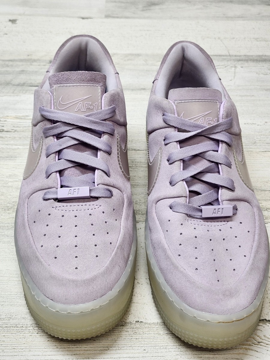 nike air force 1 sage low violet mist
