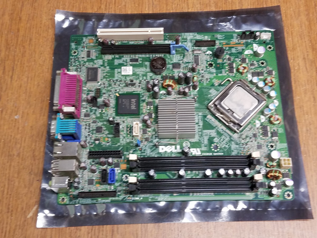 Dell Optiplex 780 SFF Motherboard- GA0404 Inc: Intel Core 2 Duo
