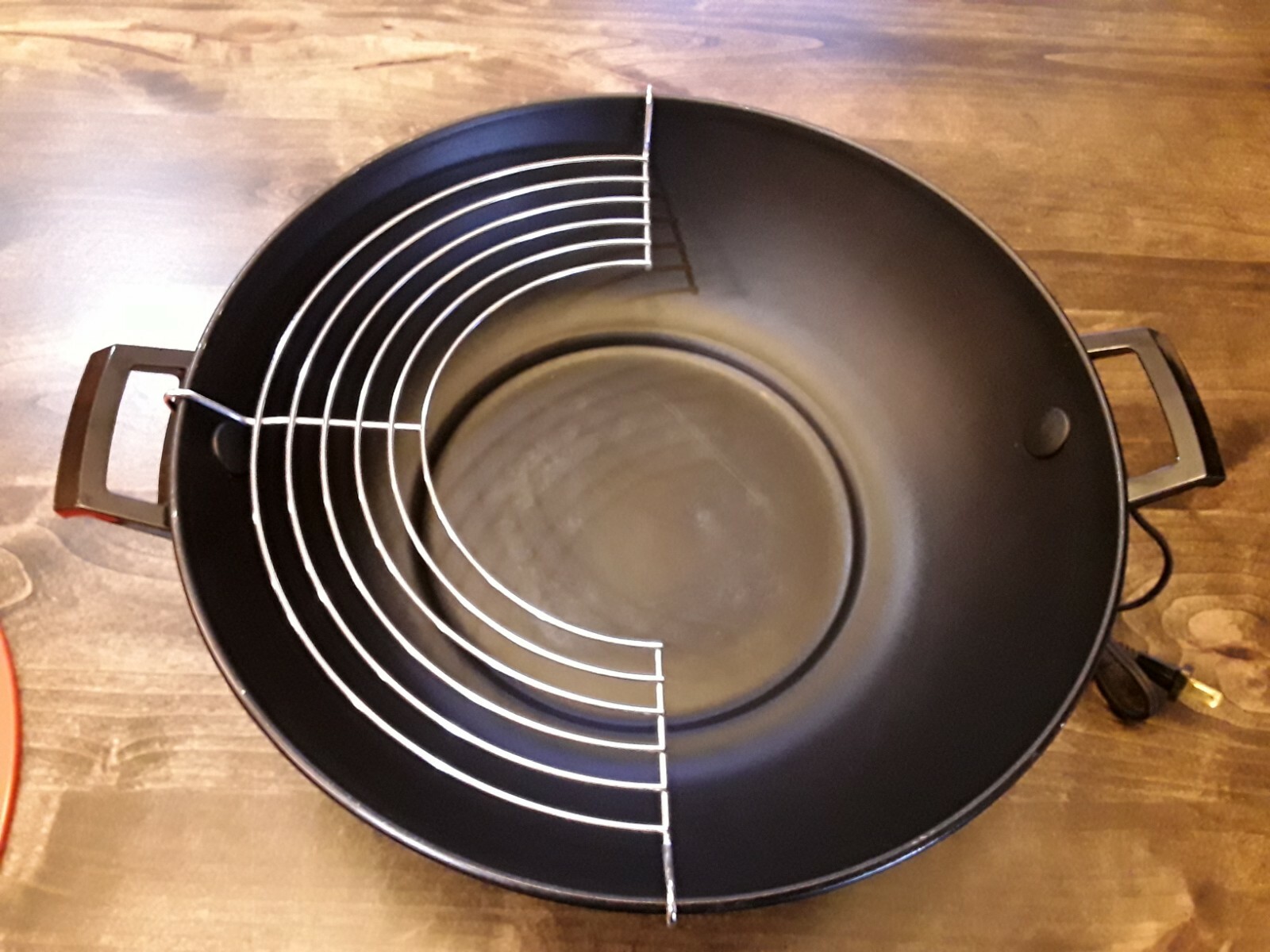 Electric Wok West Bend 79525 6Quart, RED USA w/ CORD Vintage MINT