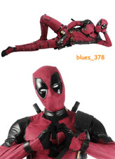 Deadpool Costume Wade Wilson Outfit Cosplay Suit Deadpool 3 Full Set Mask Boots