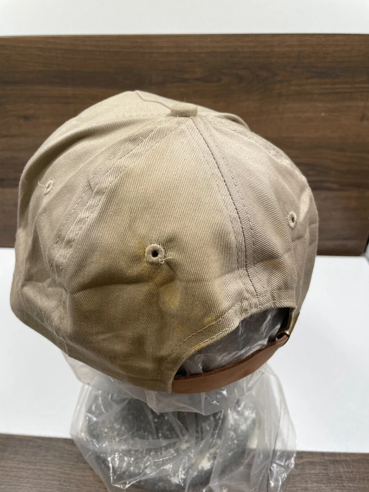 Gorra de colección Nebraska Range Camp para jóvenes con espalda a presión beige tostado marrón Foto 4 de 4