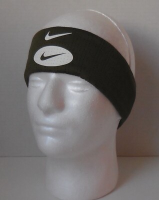 Nike Dri-Fit Fury Headband Terry Men Rough Green/Sail