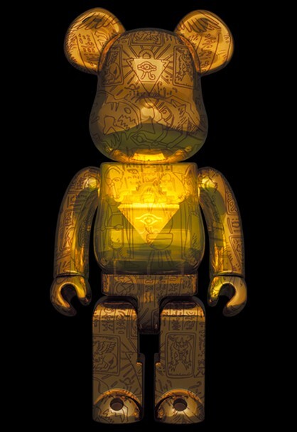 遊戯王　BE@RBRICK ミレニアムパズル 400% Yu-Gi-Oh! Millennium Puzzle Light Up 400% Bearbrick Medicom