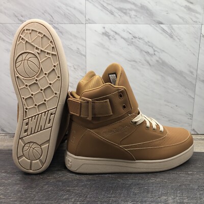 Fila Patrick Ewing 33 High PU Basketball Shoes 'Wheat'' 1BM02101 200 Men's Sz 10