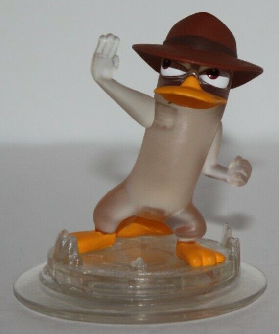 Disney スーパーSALE セール期間限定 Infinity Phineas Ferb Crystal Agent The 注目ショップ・ブランドのギフト Platypus Figure Perry Clear