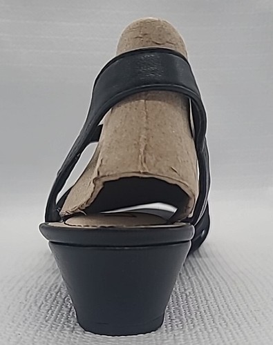 Slingback, LifeStride Women's Soft System Yvette Sandal Black Size 8 - Picture 6 of 20