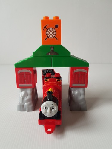 Mega Bloks Thomas & Friends Junior Builders JAMES 2014 Complete No Box/Manual - Picture 3 of 13