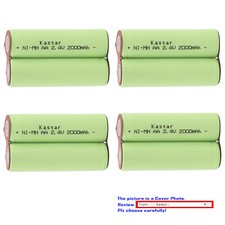 Kastar Ni-MH 2000mAh Battery for Norelco 6866XL Norelco 6867XL Norelco 6885XL