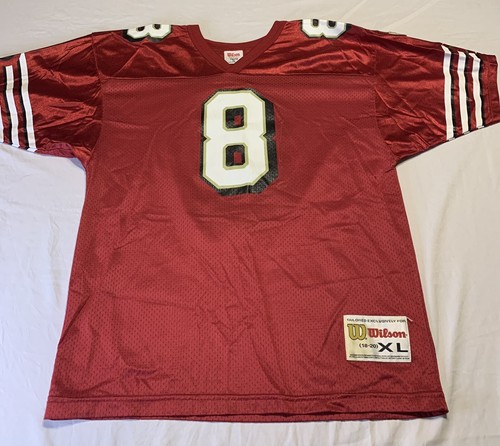 Steve Young Vintage 1980s Wilson 49ers Jersey Gold W Some Stitch Rare Made USA - Picture 2 of 17