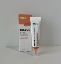Hero Cosmetics Rescue Balm Dark Spot Retouch Color Correcting Apricot Cream