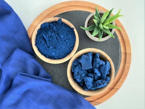 Poudre de nila bleu marocaine | Poudre d&rsquo;indigo bleu | 100 % Naturellement 50 g