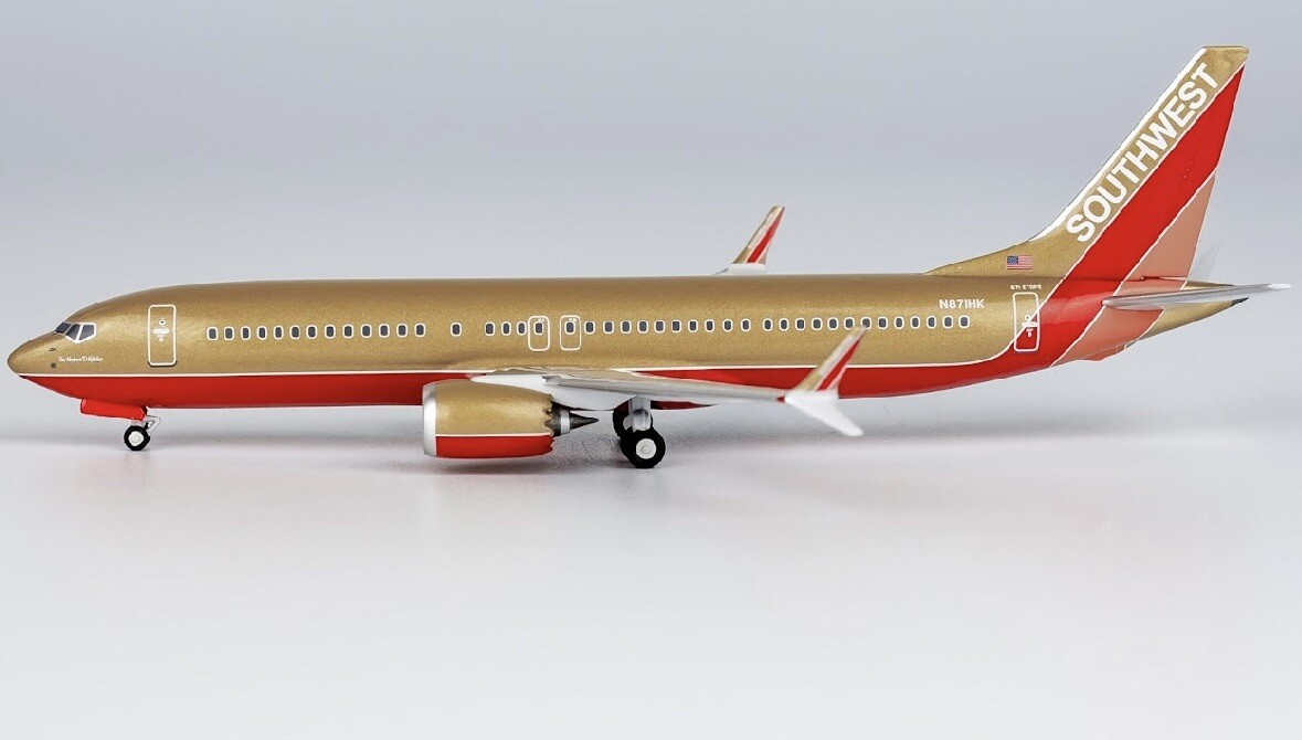 サウスウエスト航空 737MAX8 N871HK 1/400 NGmodel サウスウエスト航空 737MAX8 N871HK 1/400 88001 - メルカリ