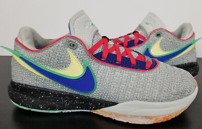 NIKE LEBRON XX 20 NIKE LIFER SILVER BLUE RED BASKETBALL NEW DJ5423