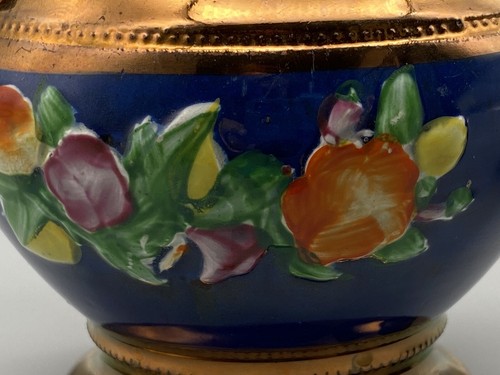 Antique Jug Creamer Victorian Lusterware Porcelain 1840’ - Picture 7 of 17