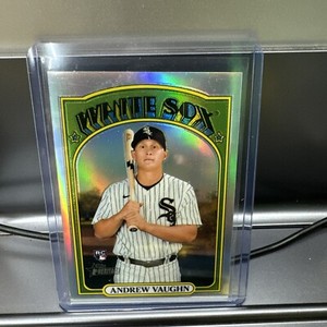 andrew vaughn 234/572 Topps Heritage #624 Chrome Refractor 2021