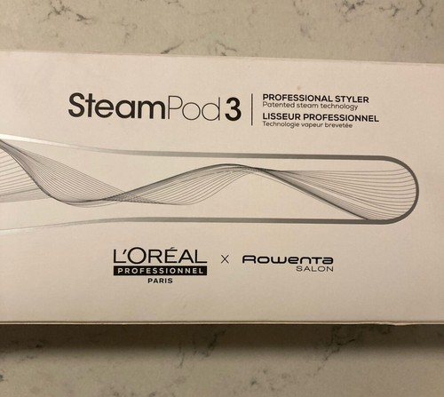 L’Oreal Professional Steampod 3 Hair Straightener Used With Box And Bottle - Picture 2 of 9
