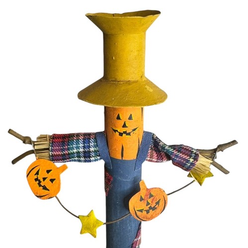 Vintage Silvestri Celebrations Metal Halloween Figure Candlestick Holder Topper - Picture 3 of 7