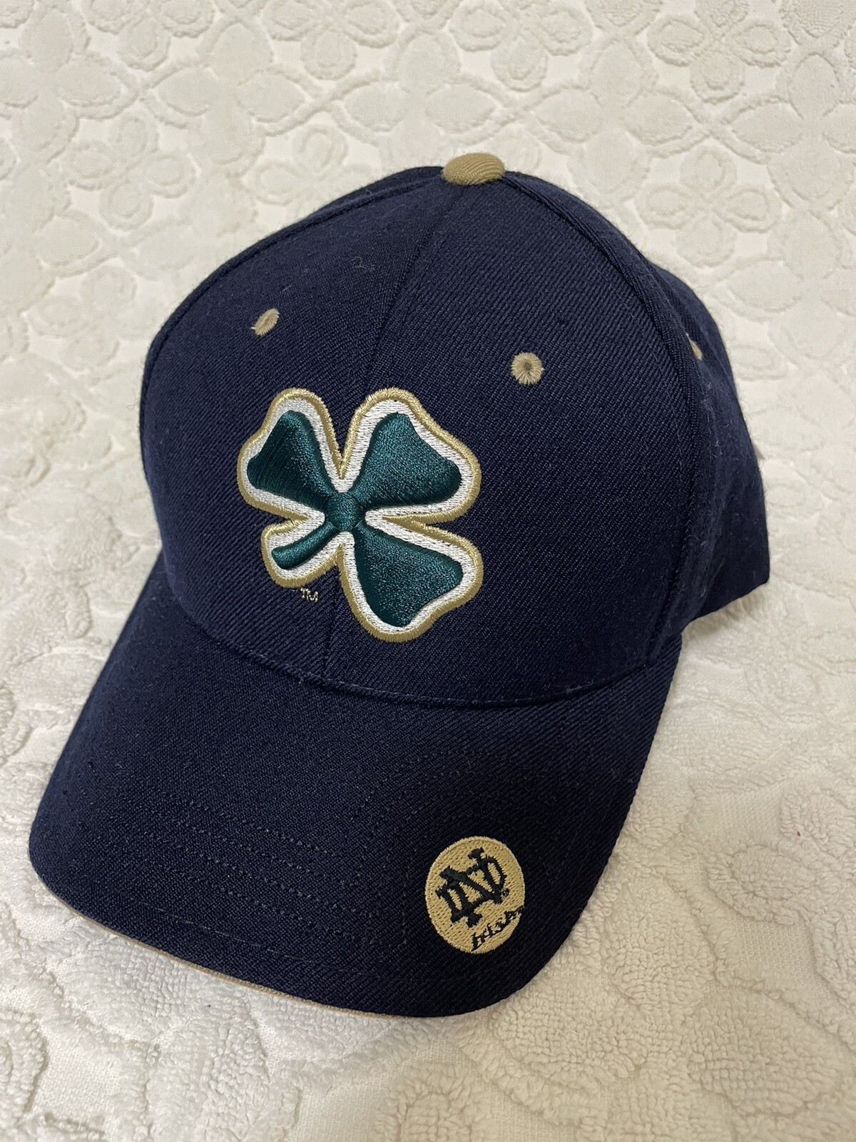 Notre Dame Green-Gold Hat Adjustable 