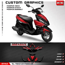 Stickers Complete Adhesive Decals for Yamaha AS 125 AS125 DIO 17 18 19 20 21 DIY