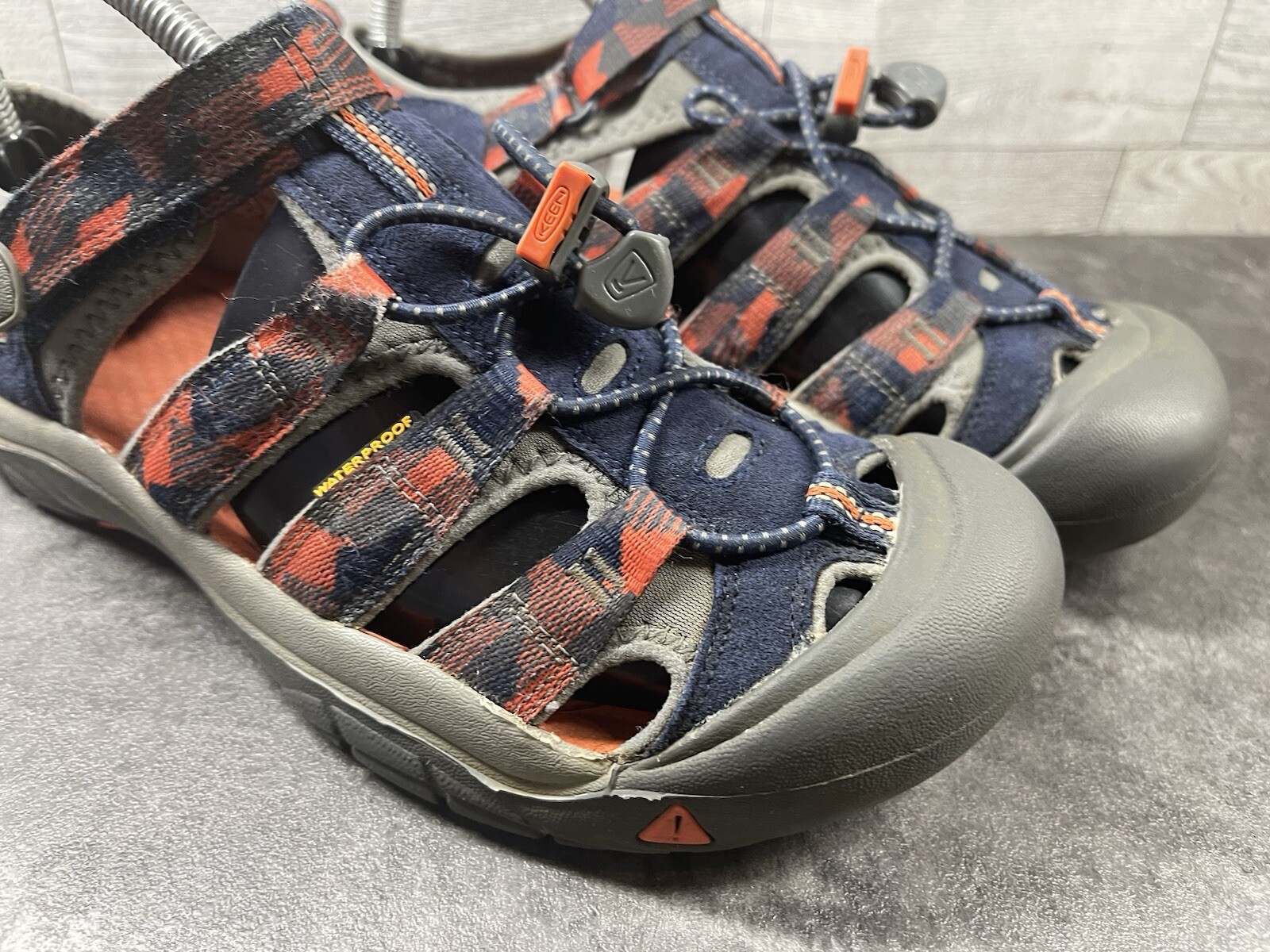 Sandali Keen bambino 6 M Newport H2 scarpe blu arancione impermeabili escursionismo acqua