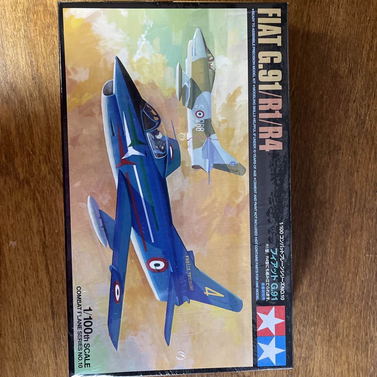 タミヤ 1/100 コンバットプレーンシリーズ イタリア空軍 フィアットG.91 プラモデル 61610 o7r6kf1 Tamiya 61610 1/100 Scale Combat Plane Model Kit Italian Am