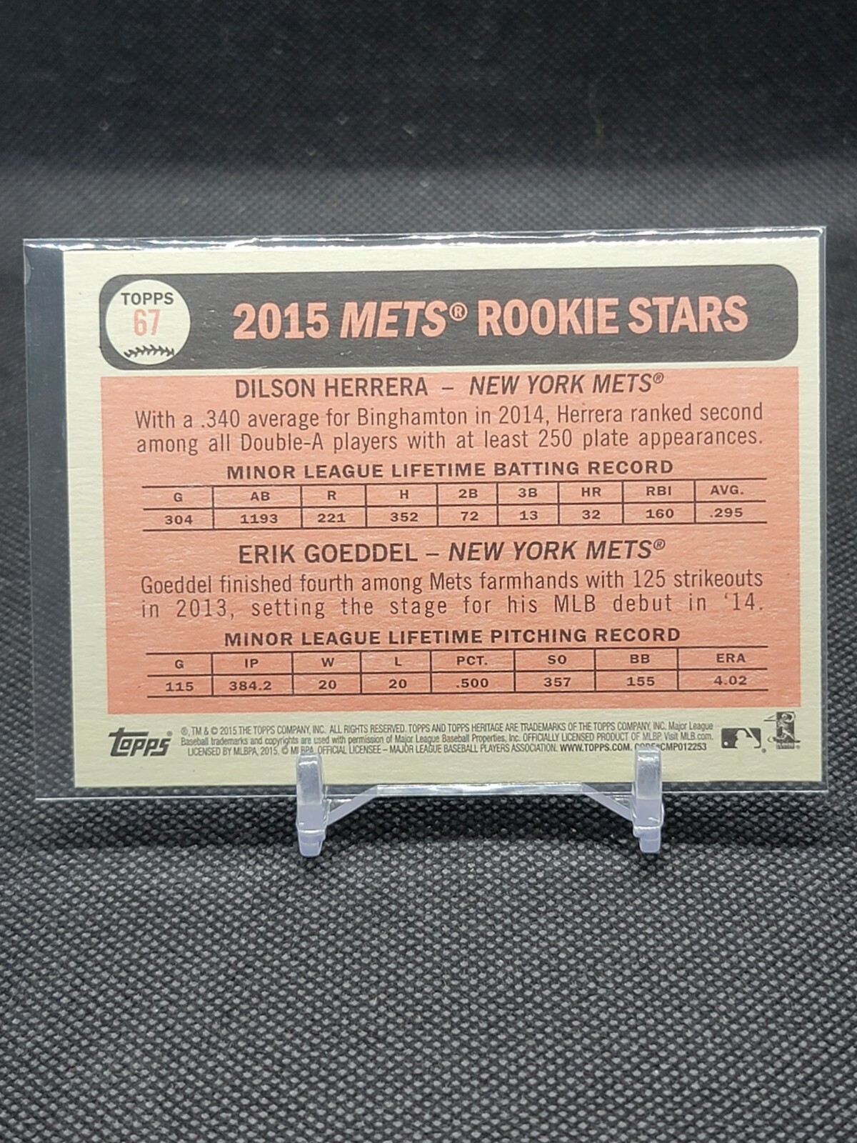 New York Mets *Choose Your Baseball Card* Inserts Rookies Autos (Updated 7/26) - Picture 491 of 512