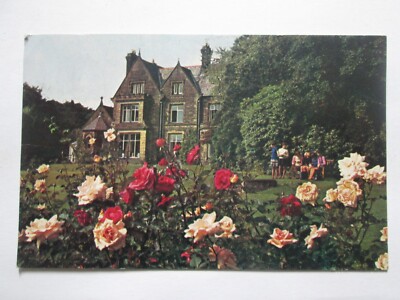 Alston Hall Longridge Preston Lancashire Vintage Postkarte F14