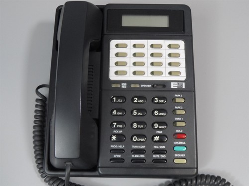 ESI EKT-A Analog 16 Button Black Display Phone Refurbished Warranty 16 Key EKTA - Picture 4 of 5