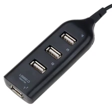 High Speed 4 Port USB 2.0 Multi HUB Splitter Expansion Desktop PC Laptop Adap A4