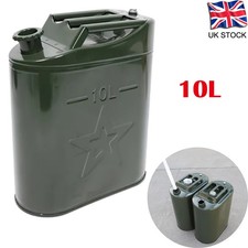 10Litre 2.5 Gallon Thickened Portable Fuel Petrol Diesel Container Gasoline Tank