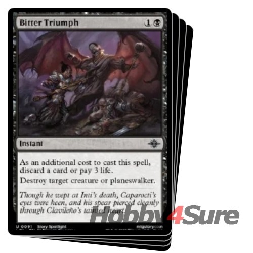 Bitter Triumph X4 M/NM Magic: The Gathering MTG The Lost