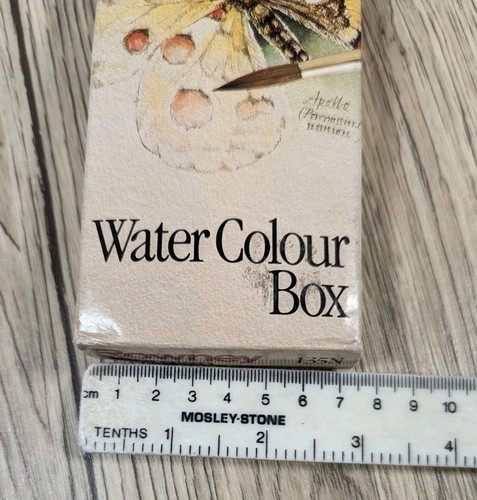 ROWNEY Georgian Watercolour Box of 12 Vintage Rare Boxed Painting Set Boxed VGC - Picture 15 of 15
