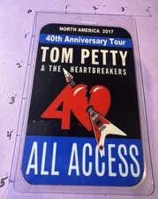 Tom Petty Commemorative 40th Anniversary & Last Tour Ever All Access Pass 2017