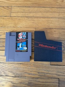 Nintendo NES Console Action Set Complete CIB Mario/Duck Hunt bags & inserts 