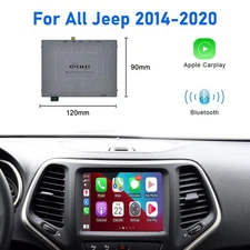 Wireless CarPlay Android Auto Kit For Jeep Cherokee,Grand Cherokee, Compass.....