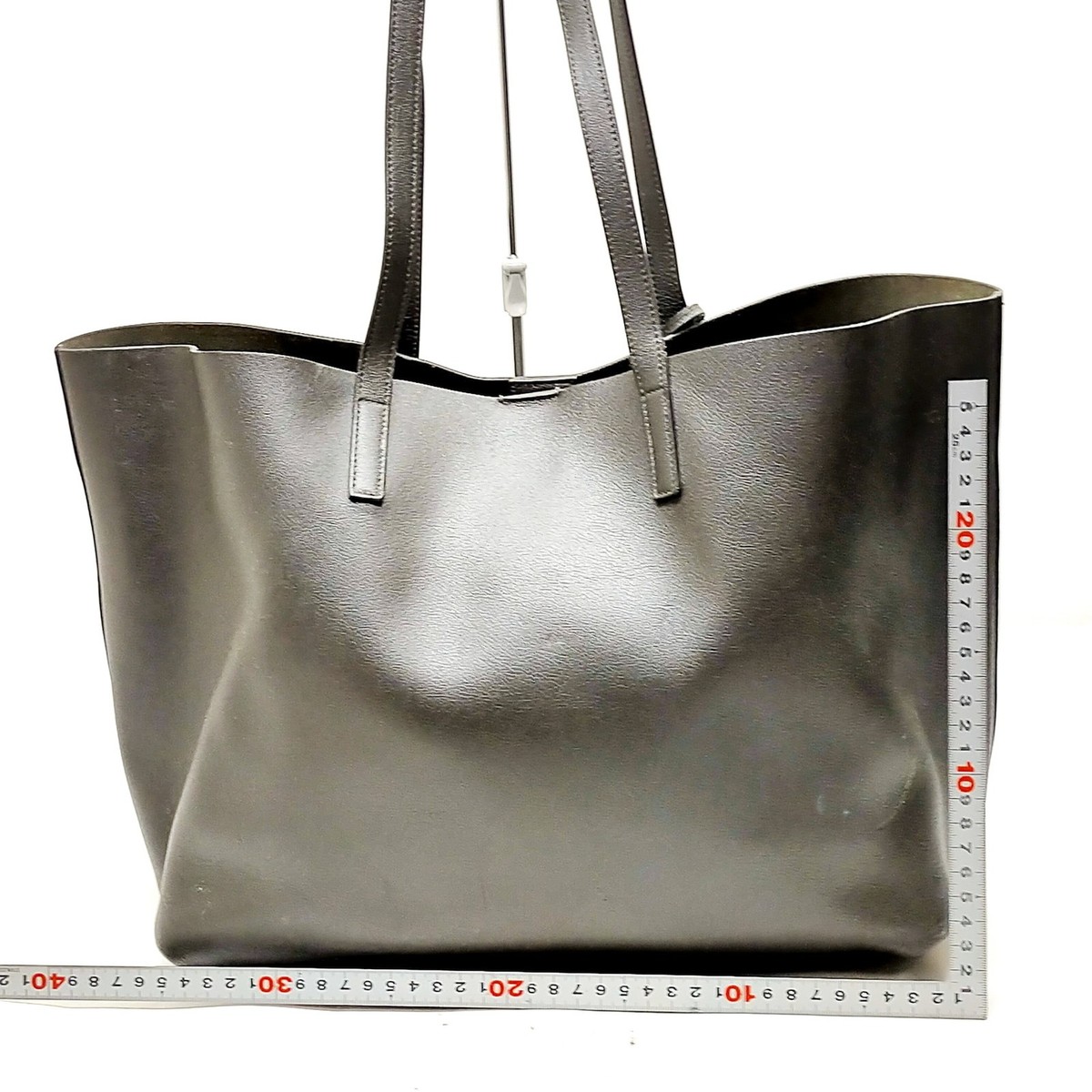 Saint Laurent Tote Bag Gray Leather 445959 | eBay Saint Laurent Tote Bag Gray Leather 445959 | eBay