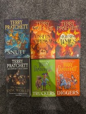 Terry Pratchett Discworld Paperback Bundle x 6 Snuff Interesting Times Unseen PB