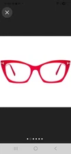 Tom Ford Eyeglasses TF 5709-B 072 Red Butterfly Frame Italy 54[]17 140