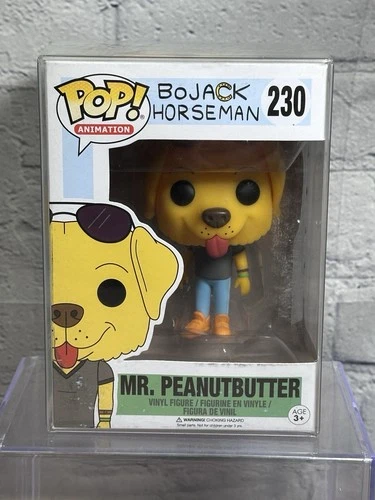 2017 Funko Pop! Animation: Bojack Horseman Mr Peanut Butter #230 DAMAGED BOX SEE